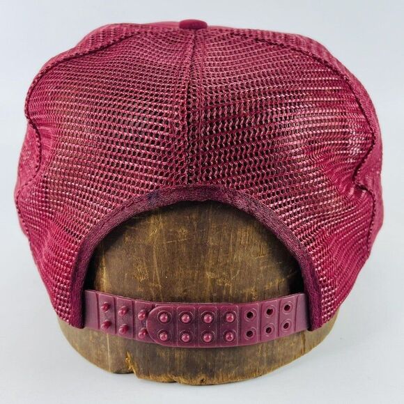 Sapp Bros Illini Truck Stop Peru IL Mesh Snapback Trucker Hat Cap VTG - Picture 5 of 10